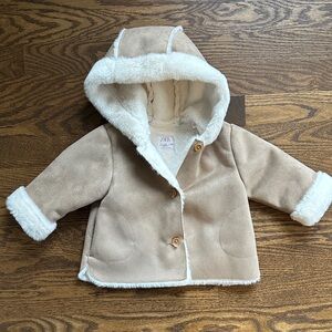Zara Soft Jacket with White Trim